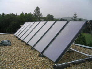 Solaranlage zur Heizungsunterstützung